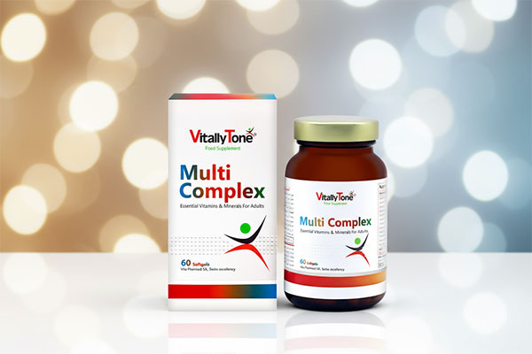 بسته‌بندی کپسول مولتی کمپلکس ویتالی تون