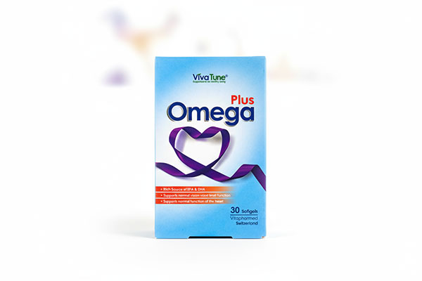 کپسول امگا پلاس ویواتیون برای سلامت قلب و عروق