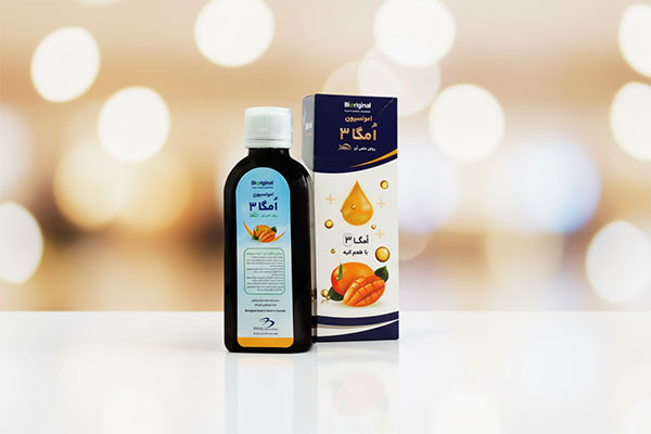 امولسیون امگا 3 روغن ماهی تن بایوریجینال با طعم انبه