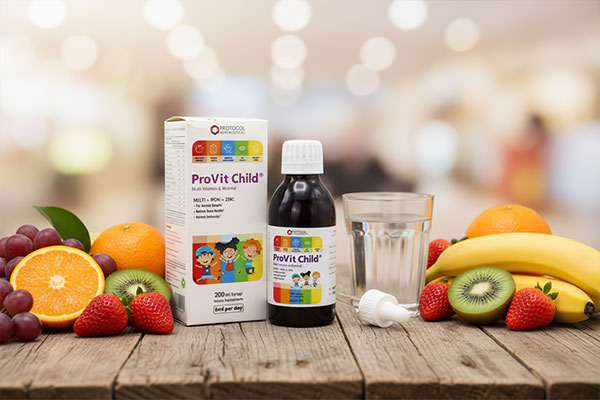 قطره پرو ویت بیبی پروتکل برای رشد نوزادان