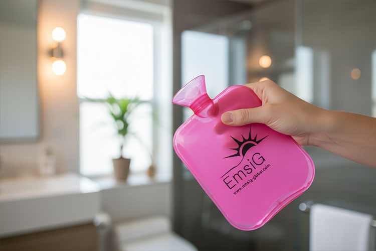 دست نگه داشتن کیسه آب گرم امسیگ HB166 Plus شفاف