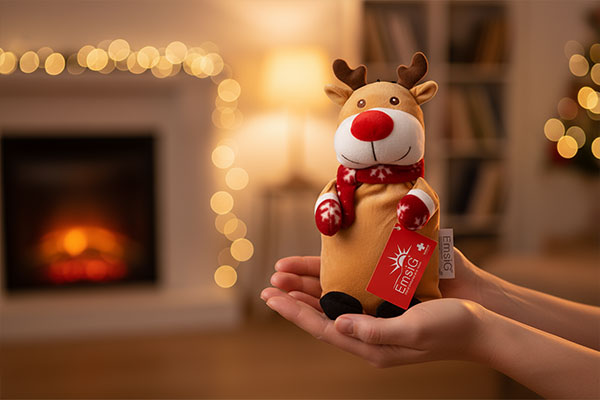 کیسه آب گرم امسیگ HB204 Plus عروسکی در دستان