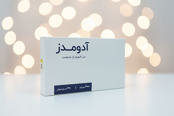 کپسول آدومدز اشبال شیمی برای بهبود خلق و خو و سلامت کبد