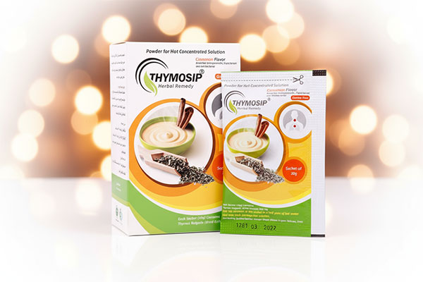 ساشه تیموسیپ نویا ویژن برای تسکین سرفه و گلودرد