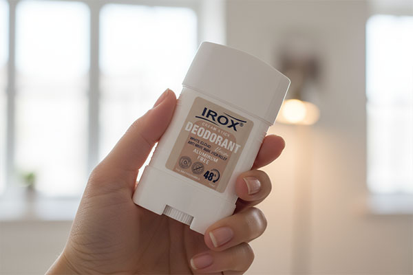 دئودرانت استیک کرمی وایت کلود ایروکس در دست بانو