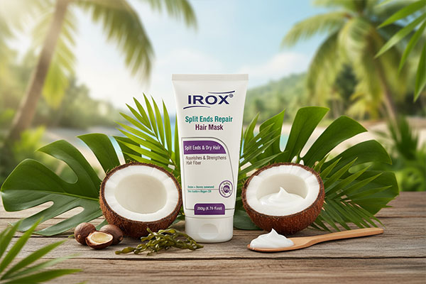 ماسک موی خشک و آسیب‌دیده ایروکس با عناصر طبیعی