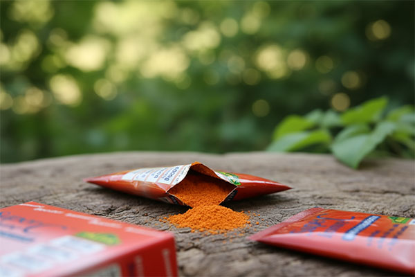 ساشه سوپر ایمیون سی در حال حل شدن در آب