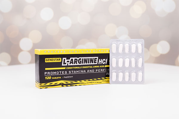قرص ال آرژنین 1000 میلی گرمی ژن استار 120 عددی برای عضله سازی