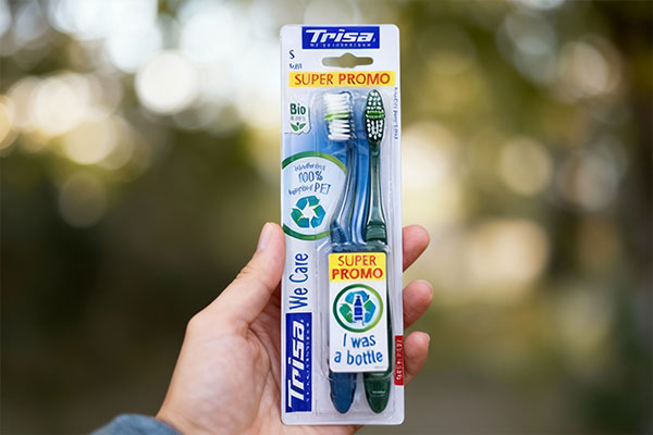 دست گرفتن مسواک نرم تریزا دو عددی