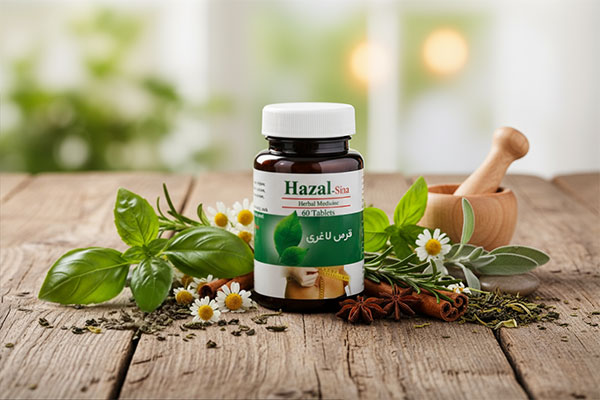 قرص هزال سینا فرآور با گیاهان دارویی