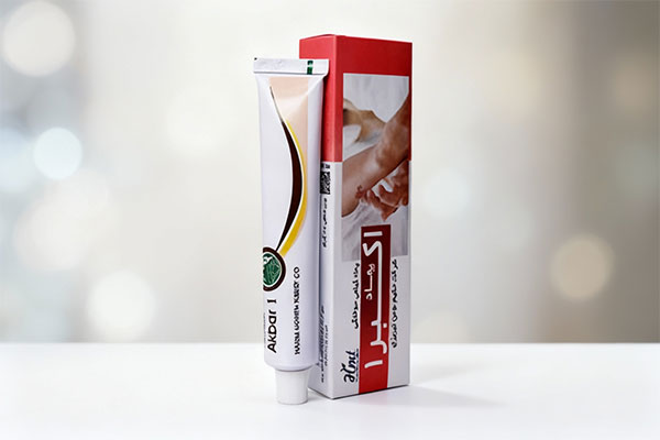 پماد اکبر 1 ترمیم کننده سوختگی روی سطح سفید