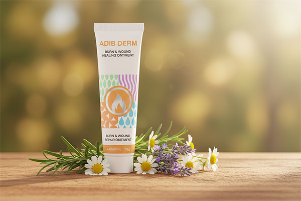 کرم ترمیمی ادیب درم با ترکیبات گیاهی برای بهبود پوست