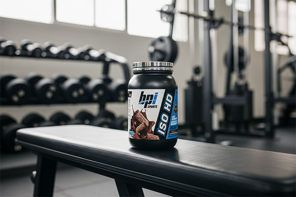 پودر ایزو اچ دی بی پی آی اسپورت 736 گرمی در محیط ورزشی