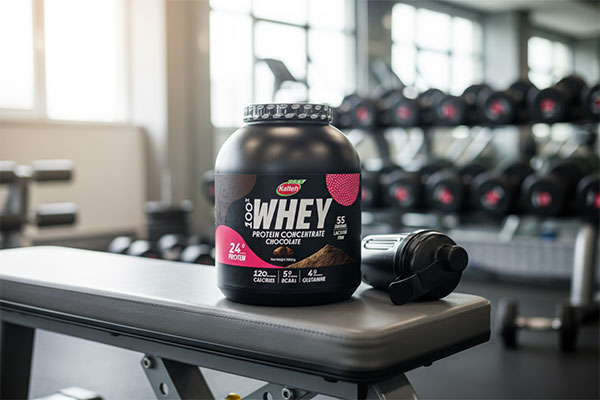 پودر پروتئین وی کاله پرو 1800 گرمی در محیط ورزشی