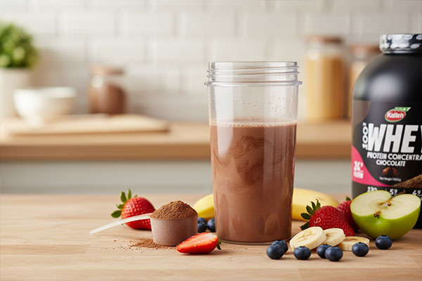 تهیه پودر پروتئین وی کاله پرو در شیکر