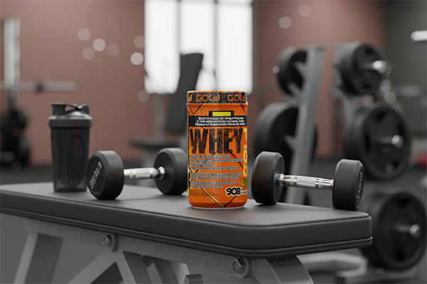 پودر پروتئین وی گلد ژن استار در محیط ورزشی