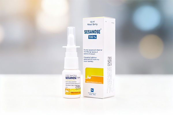 اسپری بینی سزانوز رها روی سطح سفید