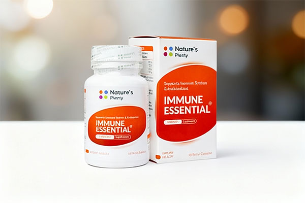 بسته‌بندی کپسول ایمیون اسنشال نیچرز پلنتی