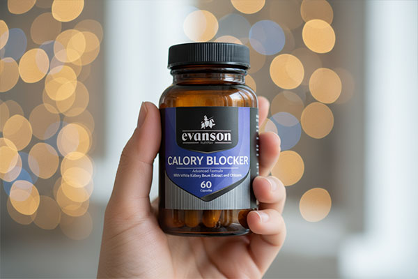 کپسول کالری بلاکر اونسن نوتریشن در دست