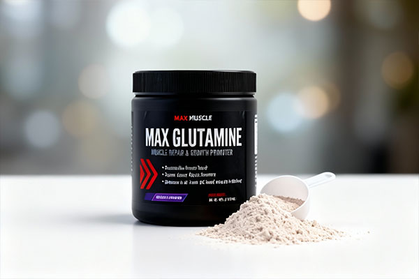 پودر گلوتامین عضلانی مکس ماسل نوتریشن با پیمانه