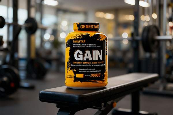 پودر گینر ژن استار 3000 گرم در محیط ورزشی