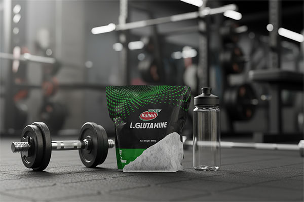 پودر ال گلوتامین کاله پرو در محیط ورزشی