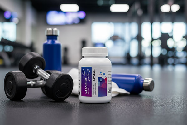 قرص ال آرژنین کارن و تجهیزات ورزشی