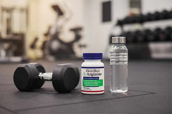 مکمل ال آرژنین هلث برست در محیط ورزشی