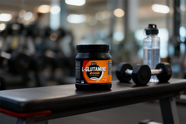 پودر ال گلوتامین 6000 کیو ان تی در محیط ورزشی