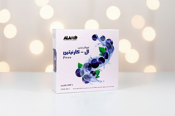 ویال ال کارنیتین 2000 آلامو برای چربی سوزی و افزایش انرژی