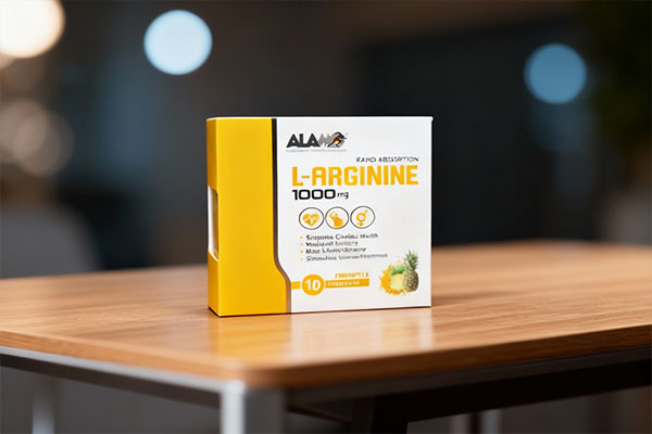 بستهبندی ویال ال آرژنین آلامو برای حمایت از سلامت عمومی