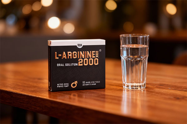 ویال ال‌ آرژنین 2000 بی اس کی برای تقویت عضلات و عملکرد ورزشی