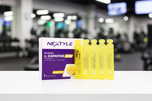 ویال ال کارنیتین 1000 نکستایل با طعم لیمویی برای چربی‌سوزی و انرژی