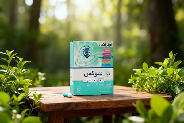کپسول دتوکس نوتراکس با ترکیبات گیاهی