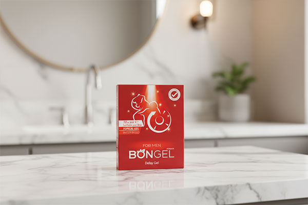 ژل تأخیری مردانه بنژل در محیط حمام
