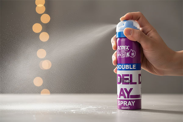 اسپری تاخیری دابل دیلی کدکس در حال استفاده