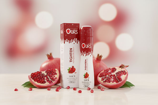 ژل لوبریکانت روان کننده و تنگ کننده تایتن با عصاره انار