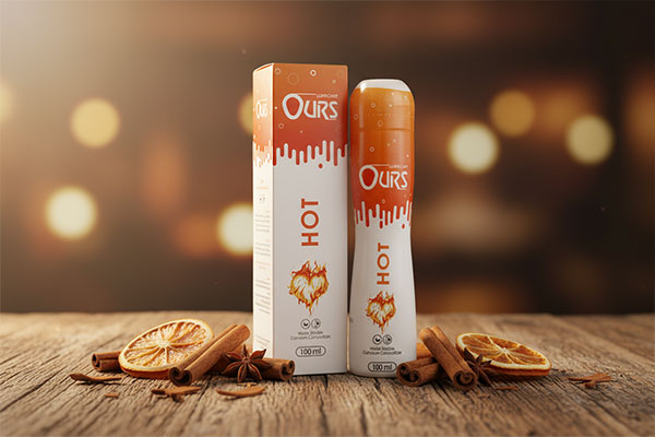 ژل لوبریکانت روان کننده و گرم کننده اورز با چوب دارچین