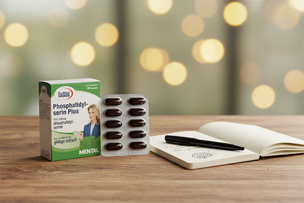 مکمل فسفاتیدیل سرین پلاس یوروویتال برای افزایش تمرکز