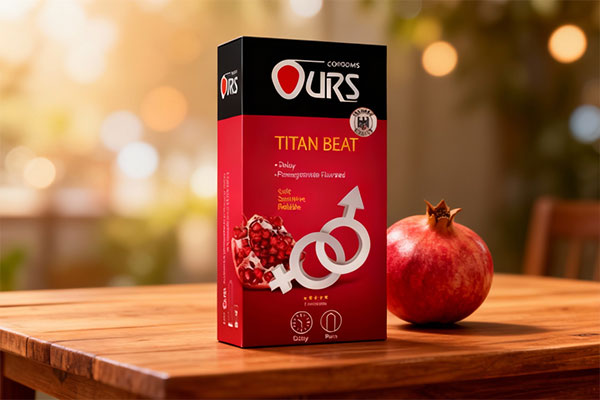 کاندوم تاخیری تایتان بیت اورز کنار عناصر طبیعی