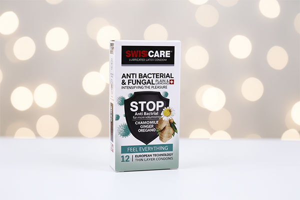 بستهبندی کاندوم آنتی باکتریال سوئیس کر 12 عددی