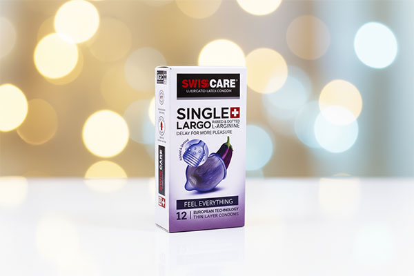 بسته‌بندی کاندوم بزرگ کننده و تاخیری single سوئیس کر 12 عددی
