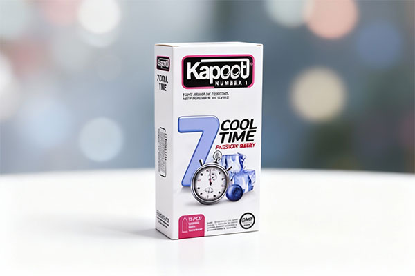 بسته‌بندی کاندوم 7 Cool Time کاپوت 12 عددی