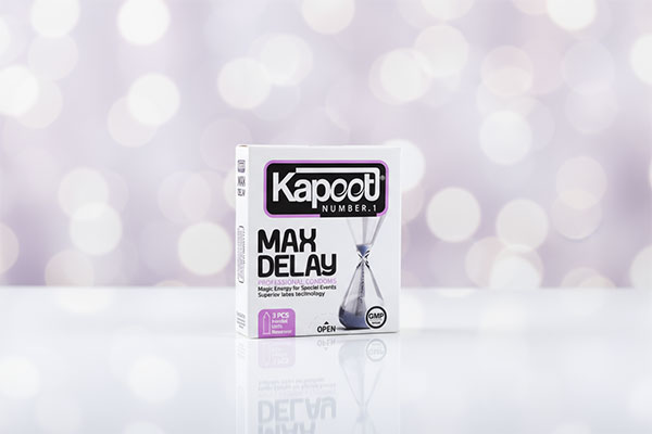بستهبندی کاندوم تاخیری Max Delay کاپوت 3 عددی