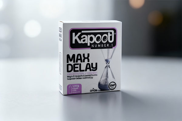 بستهبندی کاندوم تاخیری Max Delay کاپوت 3 عددی