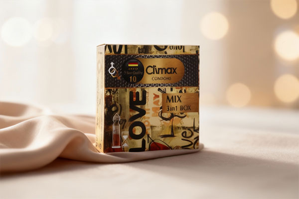 کاندوم میکس 3 در 1 کلایمکس در محیطی زیبا