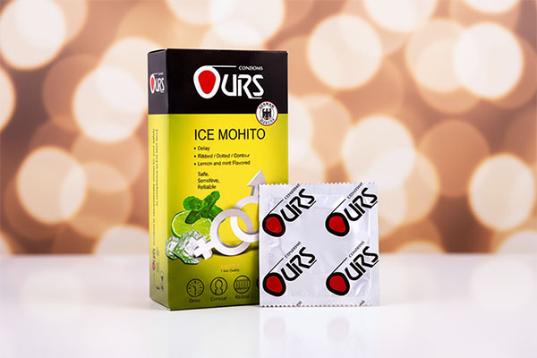 کاندوم خاردار آیس موهیتو اورز 12 عددی با طراحی جذاب
