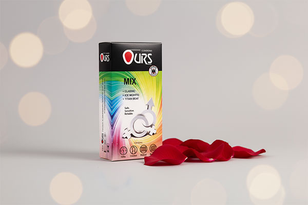 کاندوم میکس اورز در محیطی رمانتیک