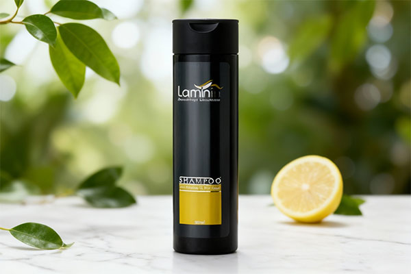 شامپو روزانه موهای خشک و معمولی لامینین با ترکیبات گیاهی
