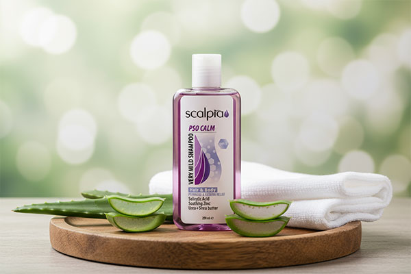 شامپو سر و بدن پوست حساس اسکالپیا با ترکیبات آبرسان